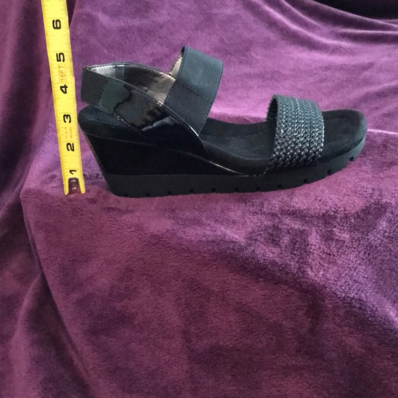 Bandolino black wedge heel - Picture 4 of 8